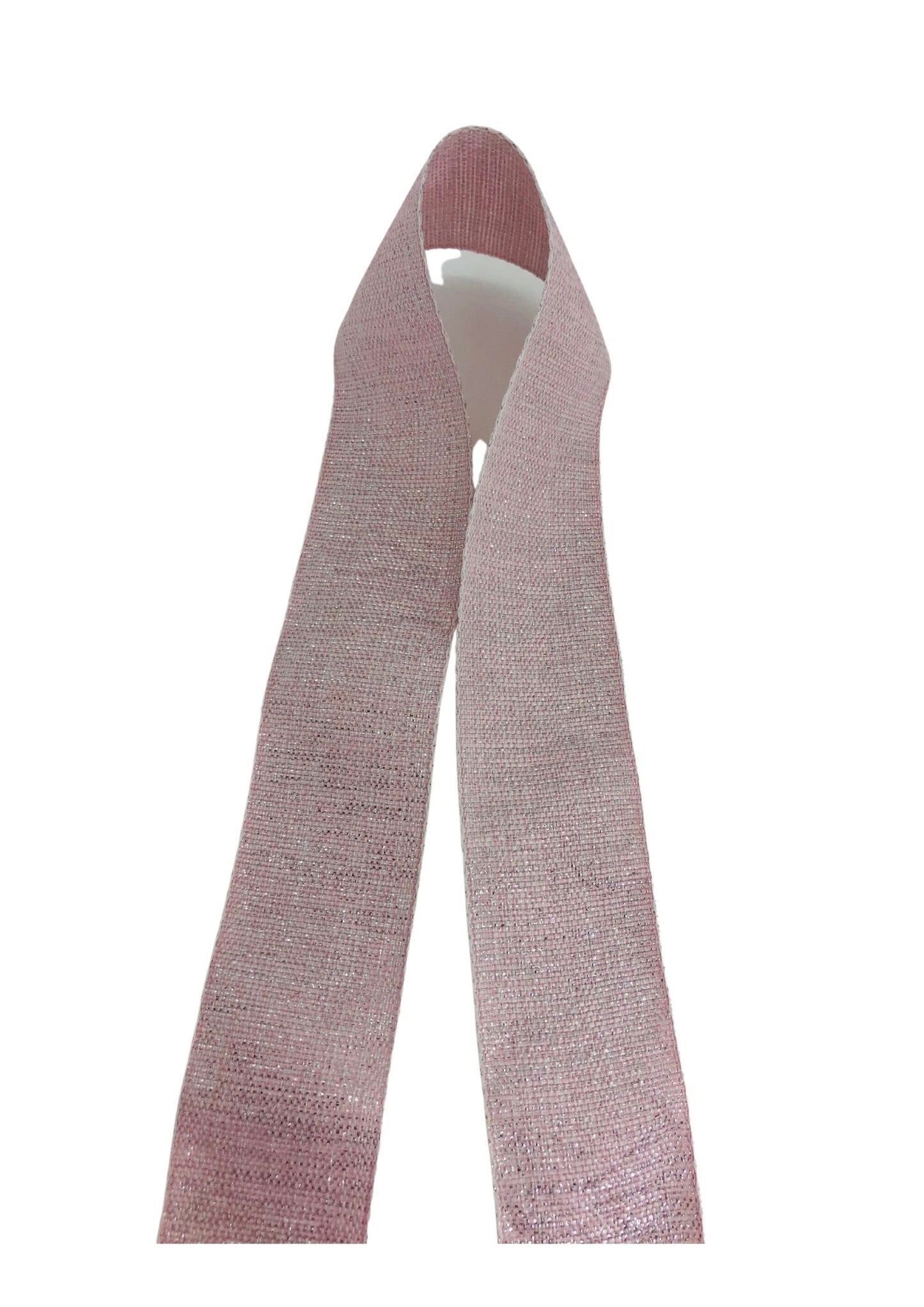 Dekorationsband rosa-silber, 4cm - Mommy & Baby