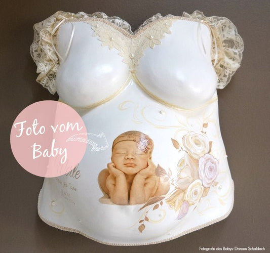 Folie - Für Foto´s auf Bauchabdrücken - Mommy & Baby