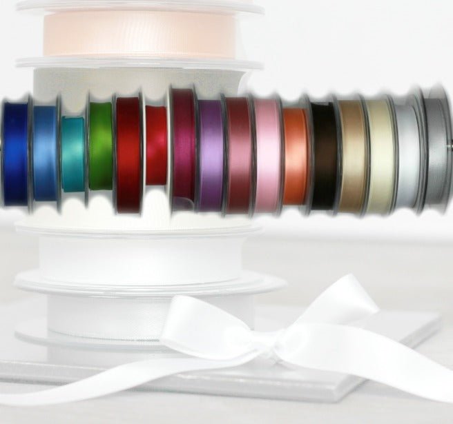 Schleifenband, 16 Farben zur Auswahl - 16mm x 2m - Mommy & Baby